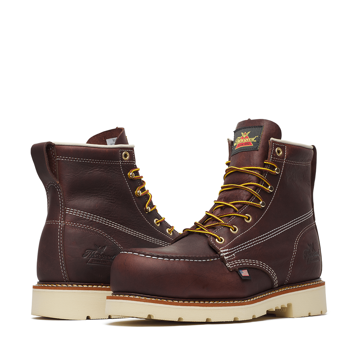 Thorogood American Legacy 6" Black Walnut Nano Moc Toe Maxwear 90 Men's  3