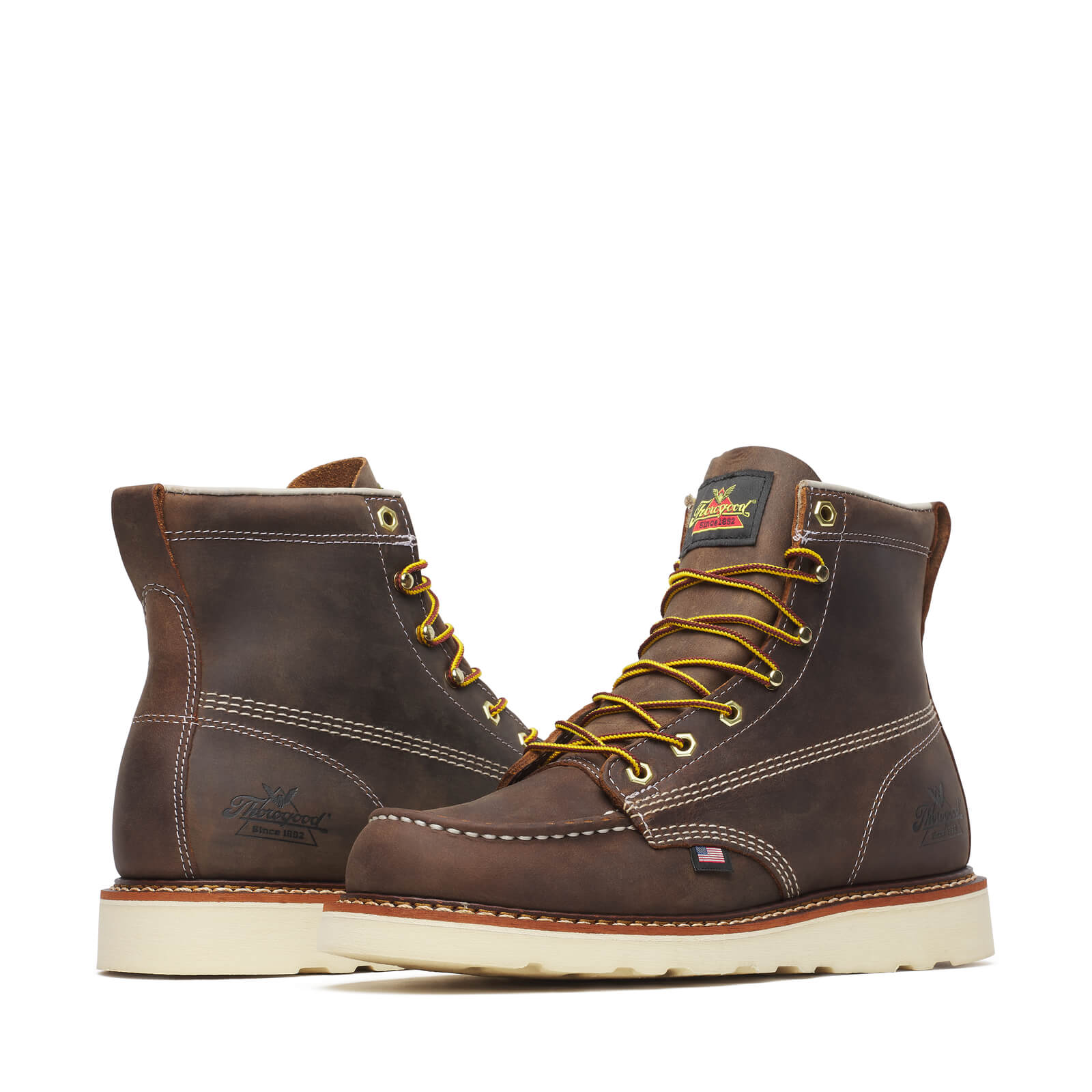 Thorogood American Heritage 6" Trail Moc Toe Maxwear Wedge Men's 6