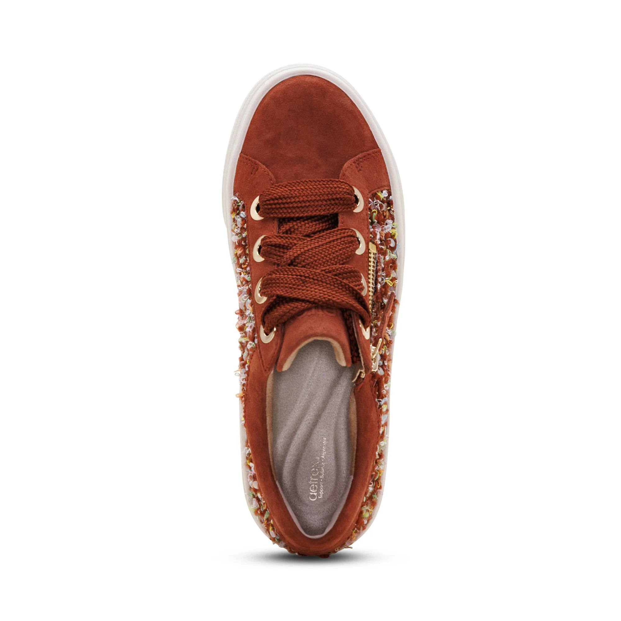 Aetrex Aubrey Arch Support Platform Sneaker Women's  9