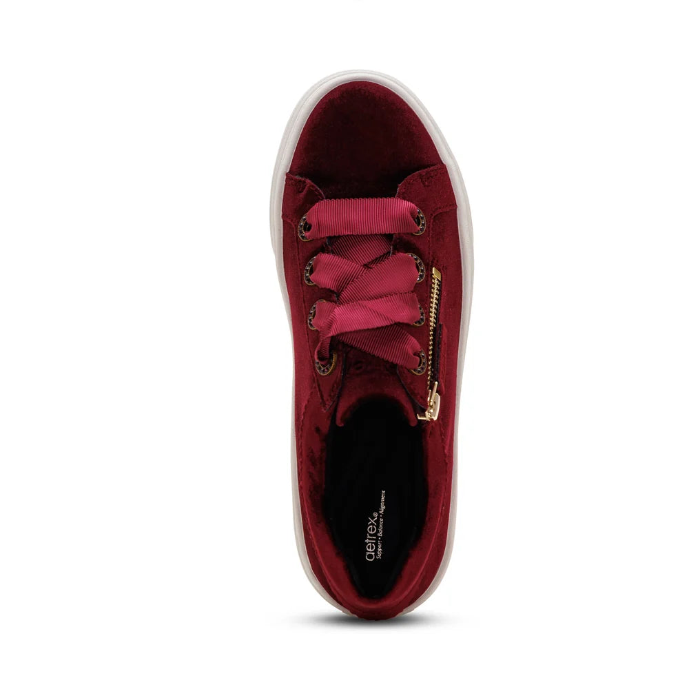 Aetrex Aubrey Arch Support Platform Sneaker Women's  4