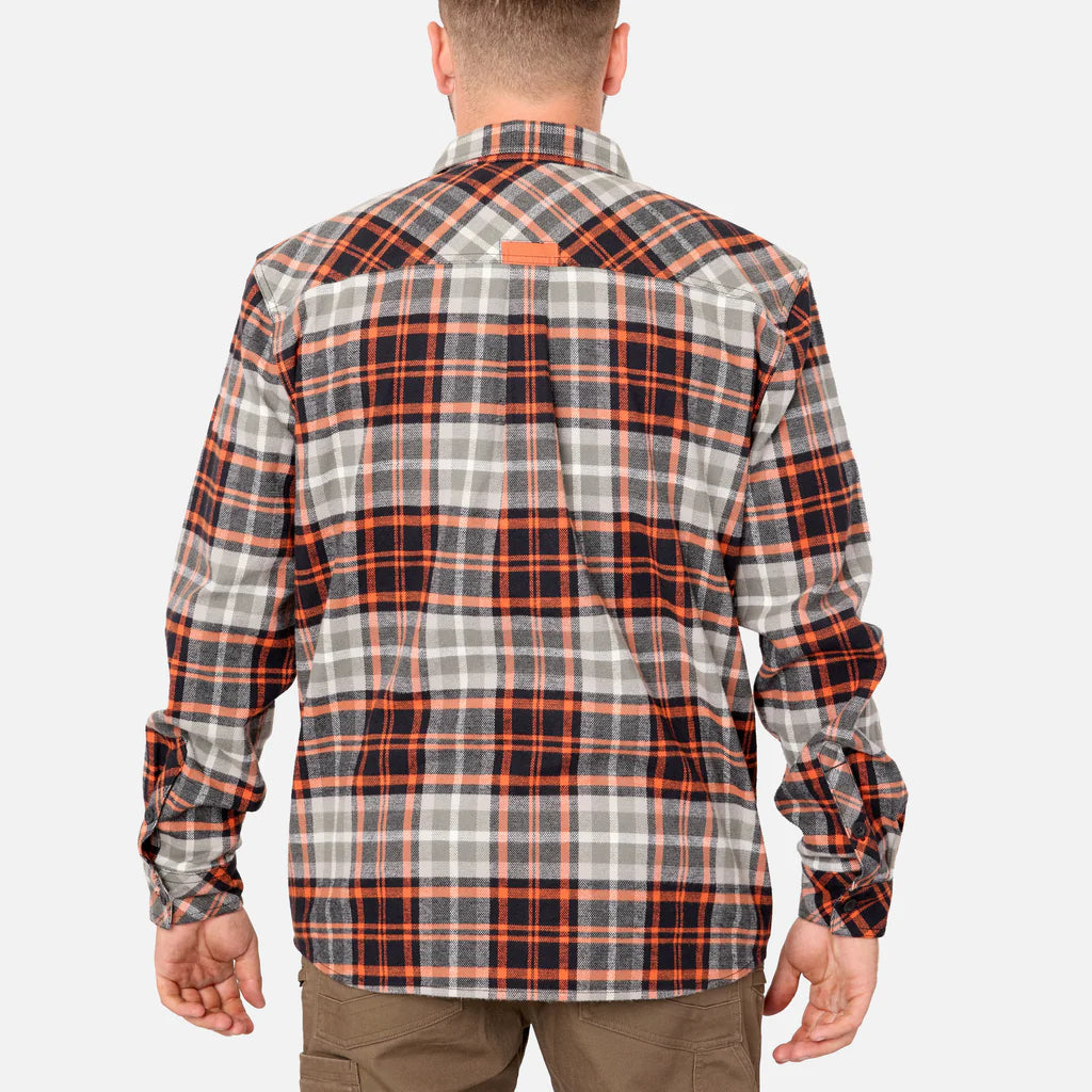Brunt The Flannel Shirt Heavy Duty Stretch Work Flannel Men's  4