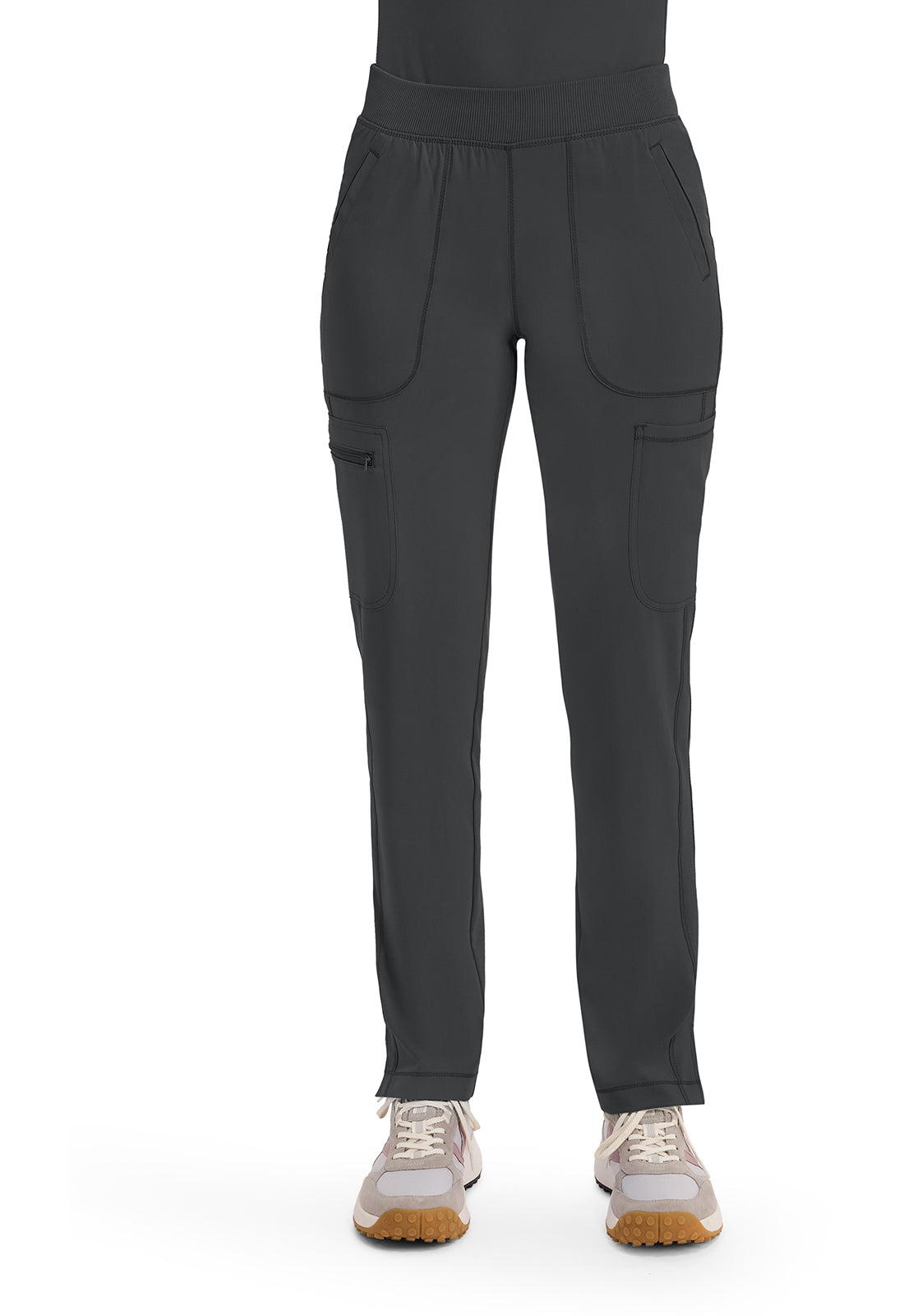 Cherokee Mid Rise Tapered Leg Pull-On Scrub Pant Women's  1