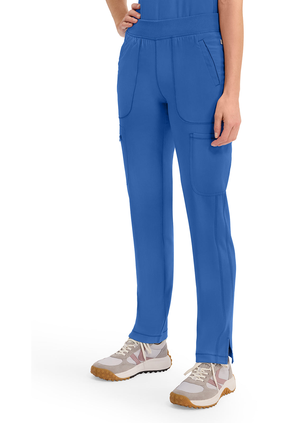 Cherokee Mid Rise Tapered Leg Pull-On Scrub Pant Women's  4