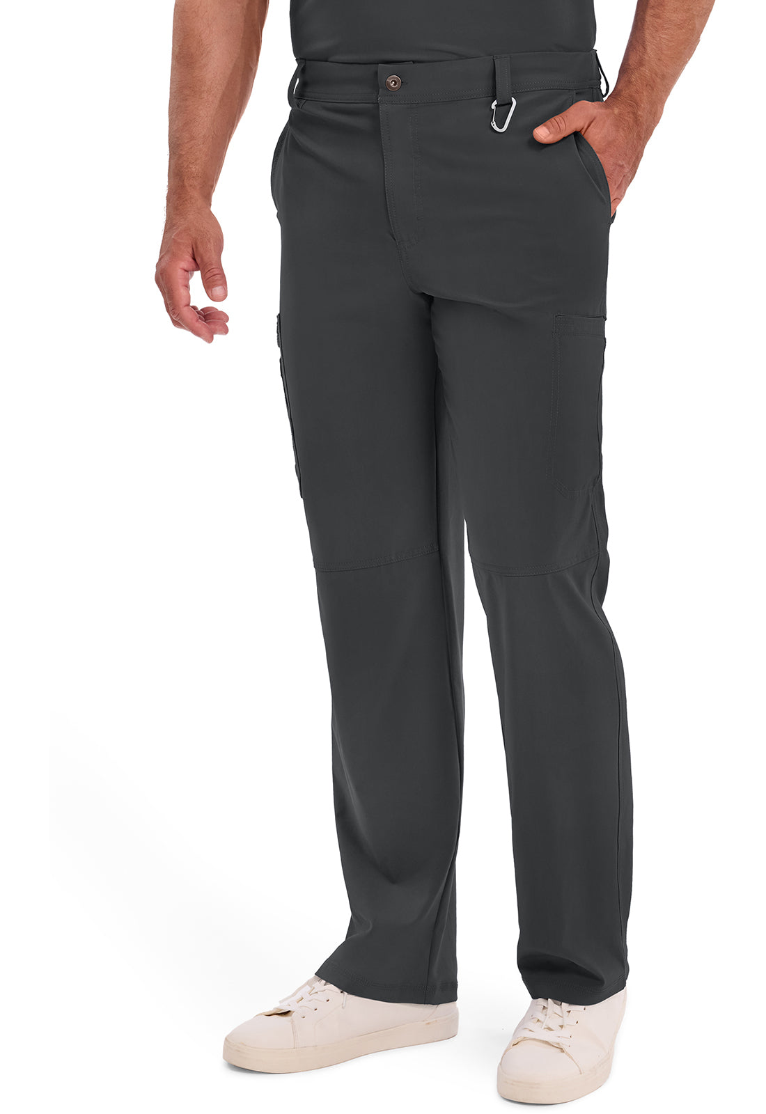 Cherokee Zip Fly 6-Pocket Cargo Scrub Pant Men's