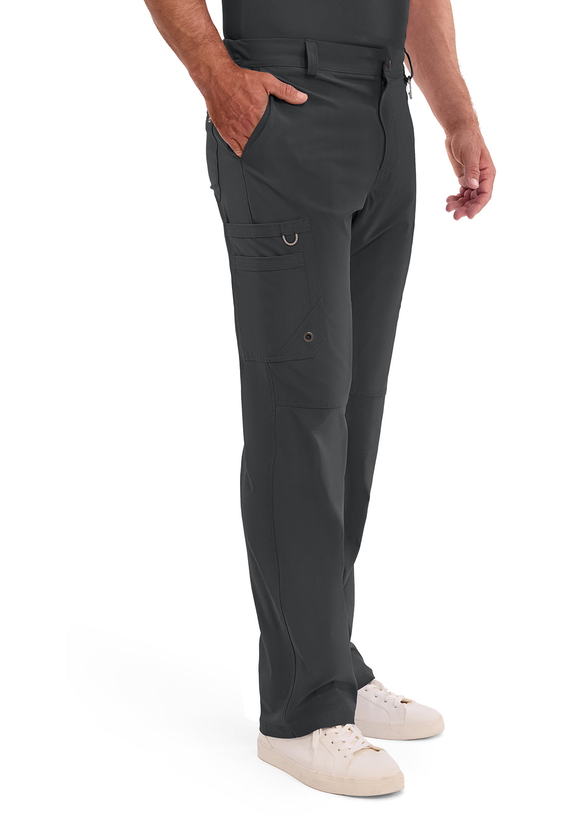 Cherokee Zip Fly 6-Pocket Cargo Scrub Pant Men's 15