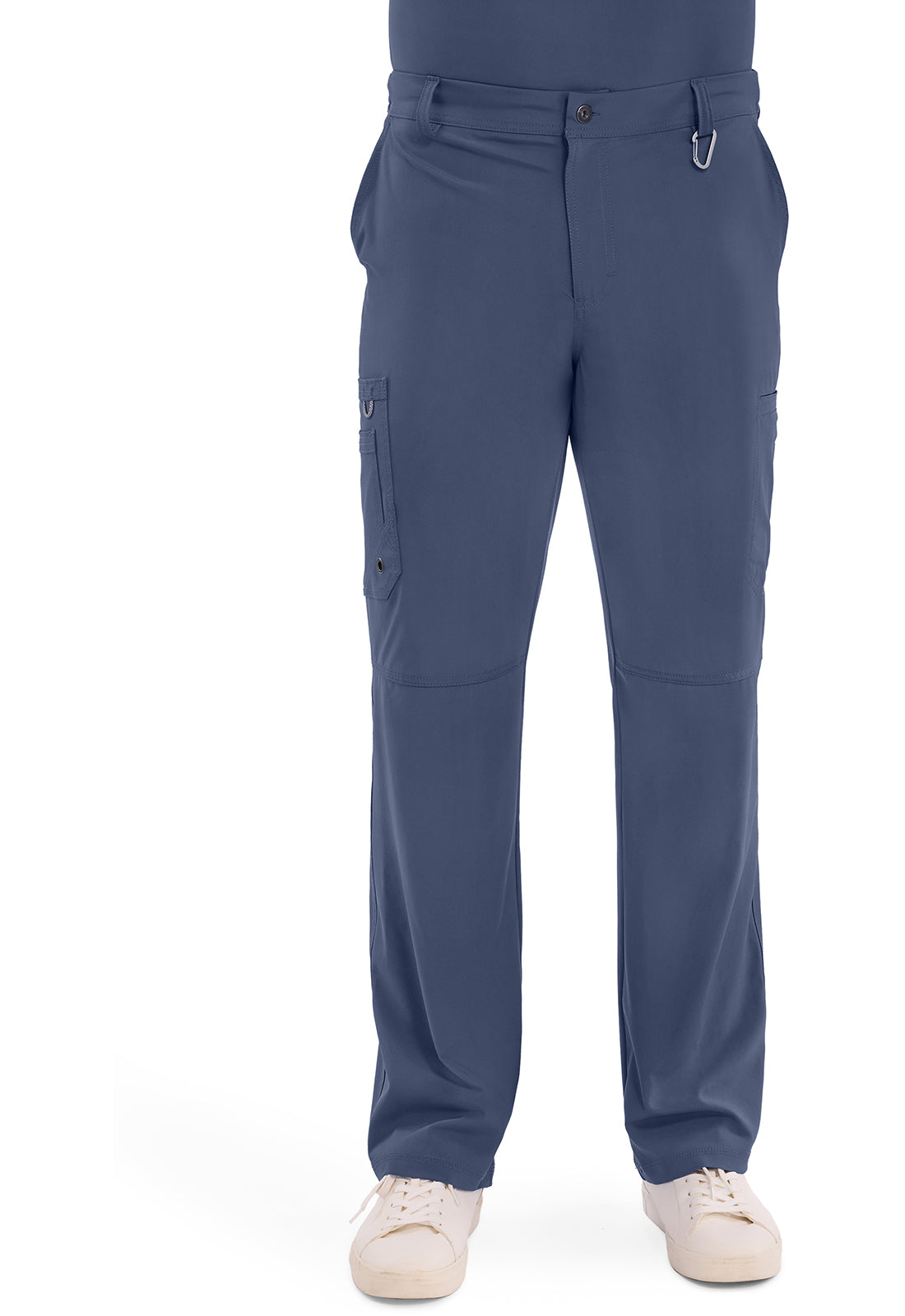 Cherokee Zip Fly 6-Pocket Cargo Scrub Pant Men's 7