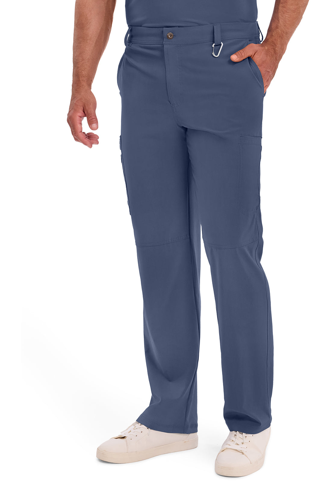 Cherokee Zip Fly 6-Pocket Cargo Scrub Pant Men's