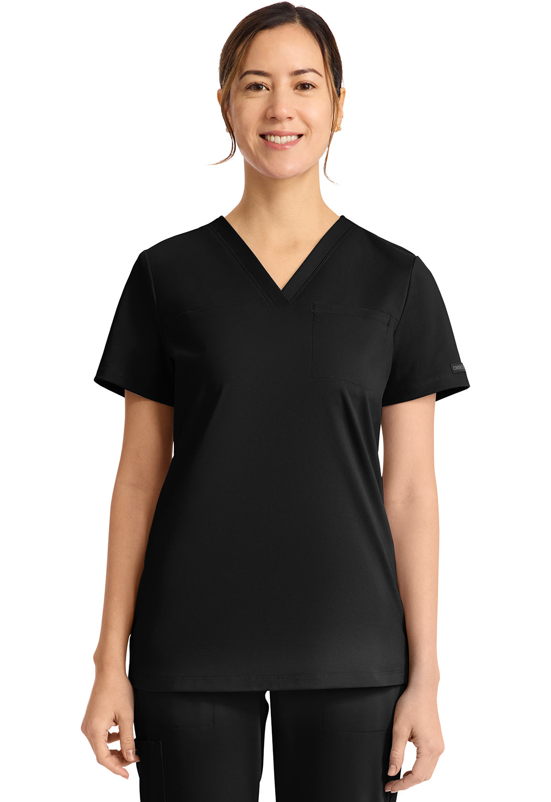Cherokee Tuck-in V-Neck Scrub Top Women's 7