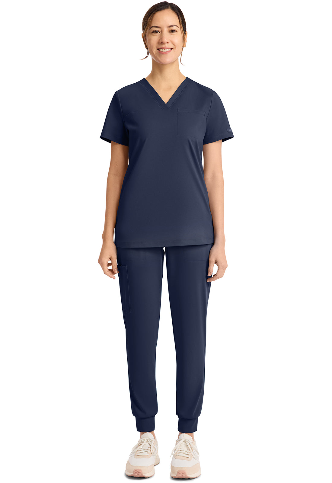 Cherokee Tuck-in V-Neck Scrub Top Women's 10