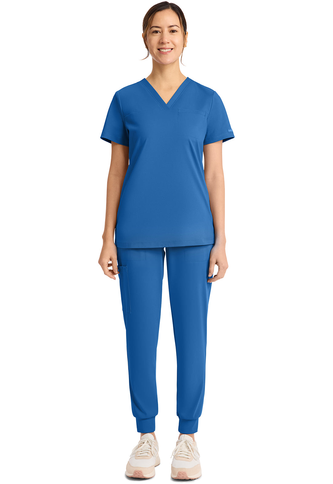 Cherokee Tuck-in V-Neck Scrub Top Women's 14