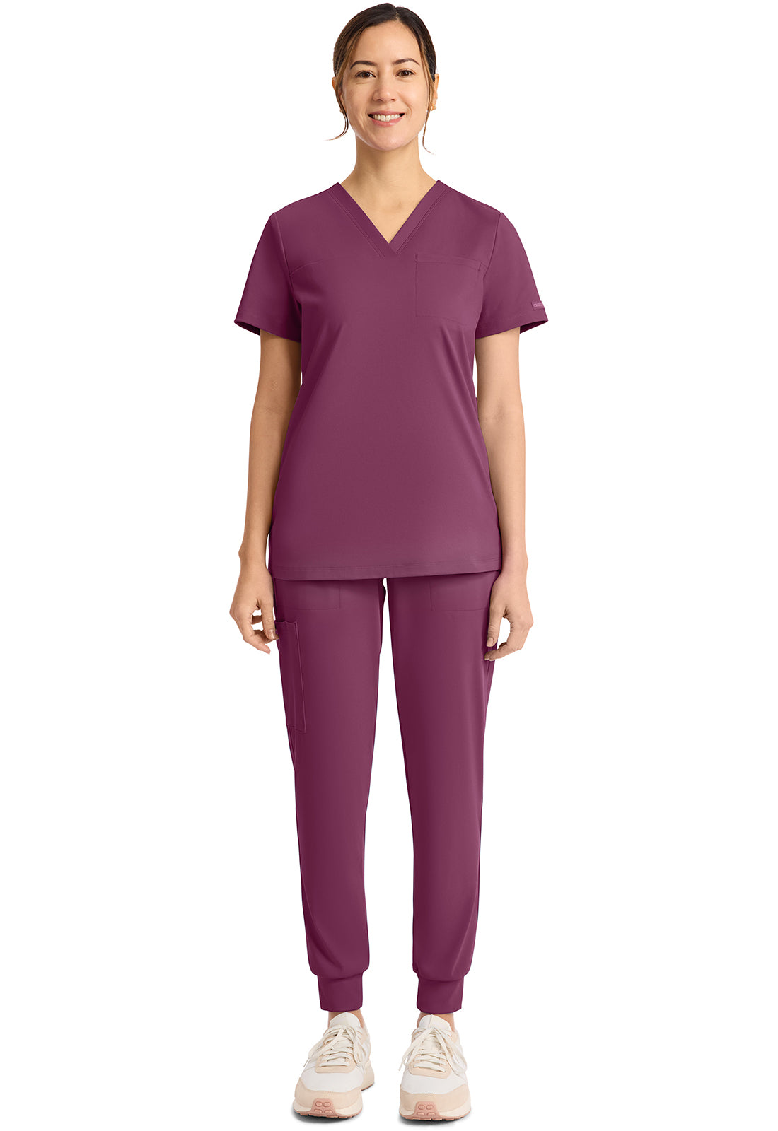 Cherokee Tuck-in V-Neck Scrub Top Women's  17