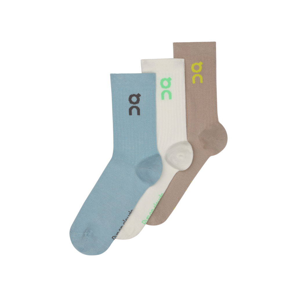 On Logo Sock High 3 Pack 7