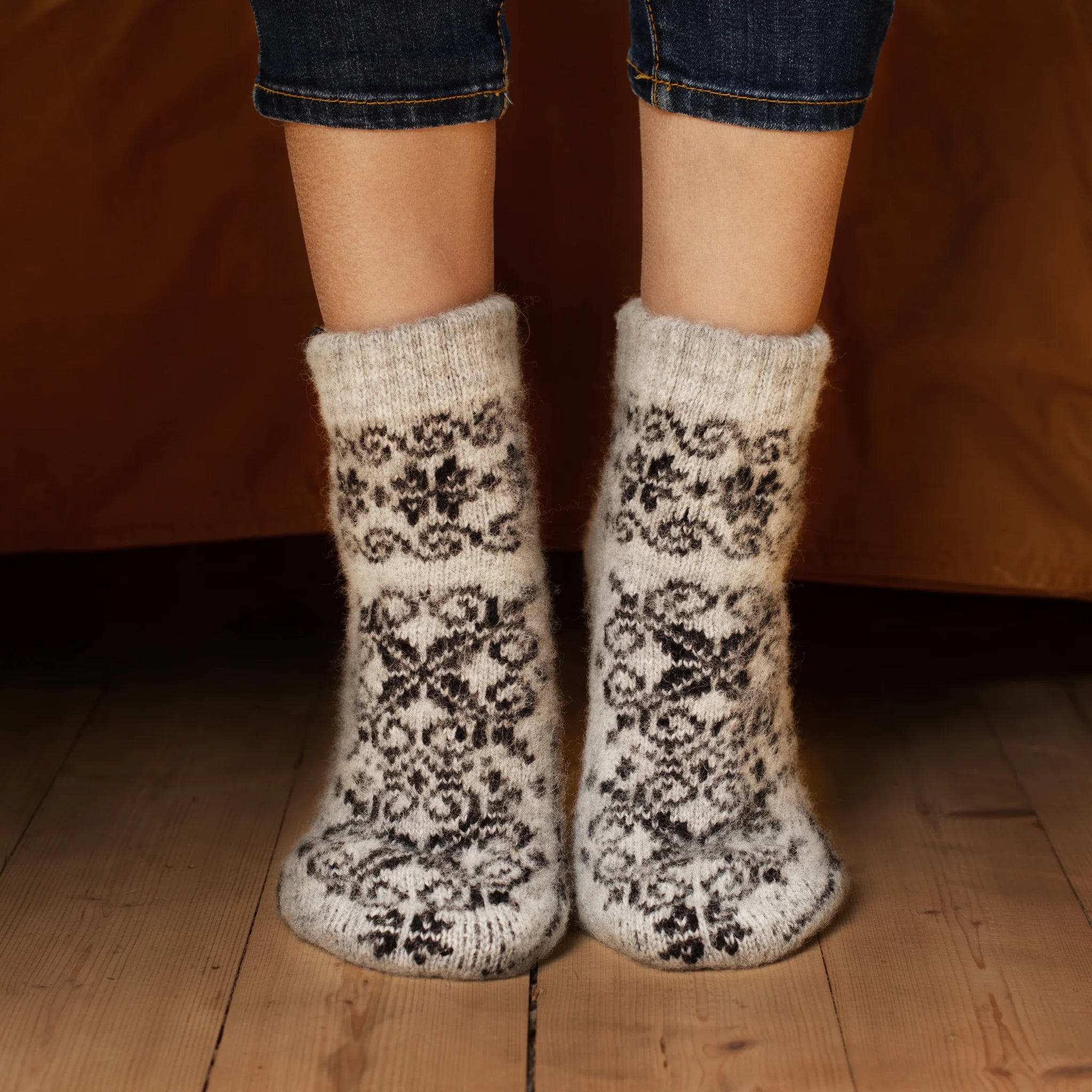 Siberia Spirit Goat Wool Low-Cut Socks Unisex  23