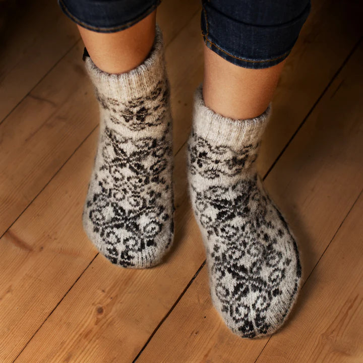 Siberia Spirit Goat Wool Low-Cut Socks Unisex  24