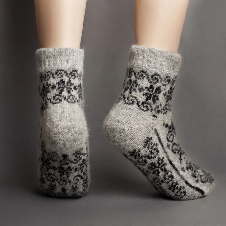 Siberia Spirit Goat Wool Low-Cut Socks Unisex  26