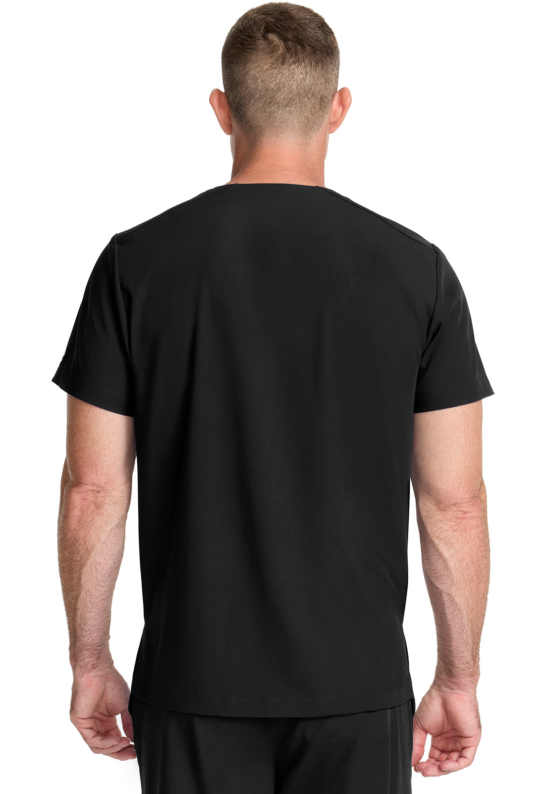 Healing Hands 1-Pocket V-Neck Scrub Top Men's  2