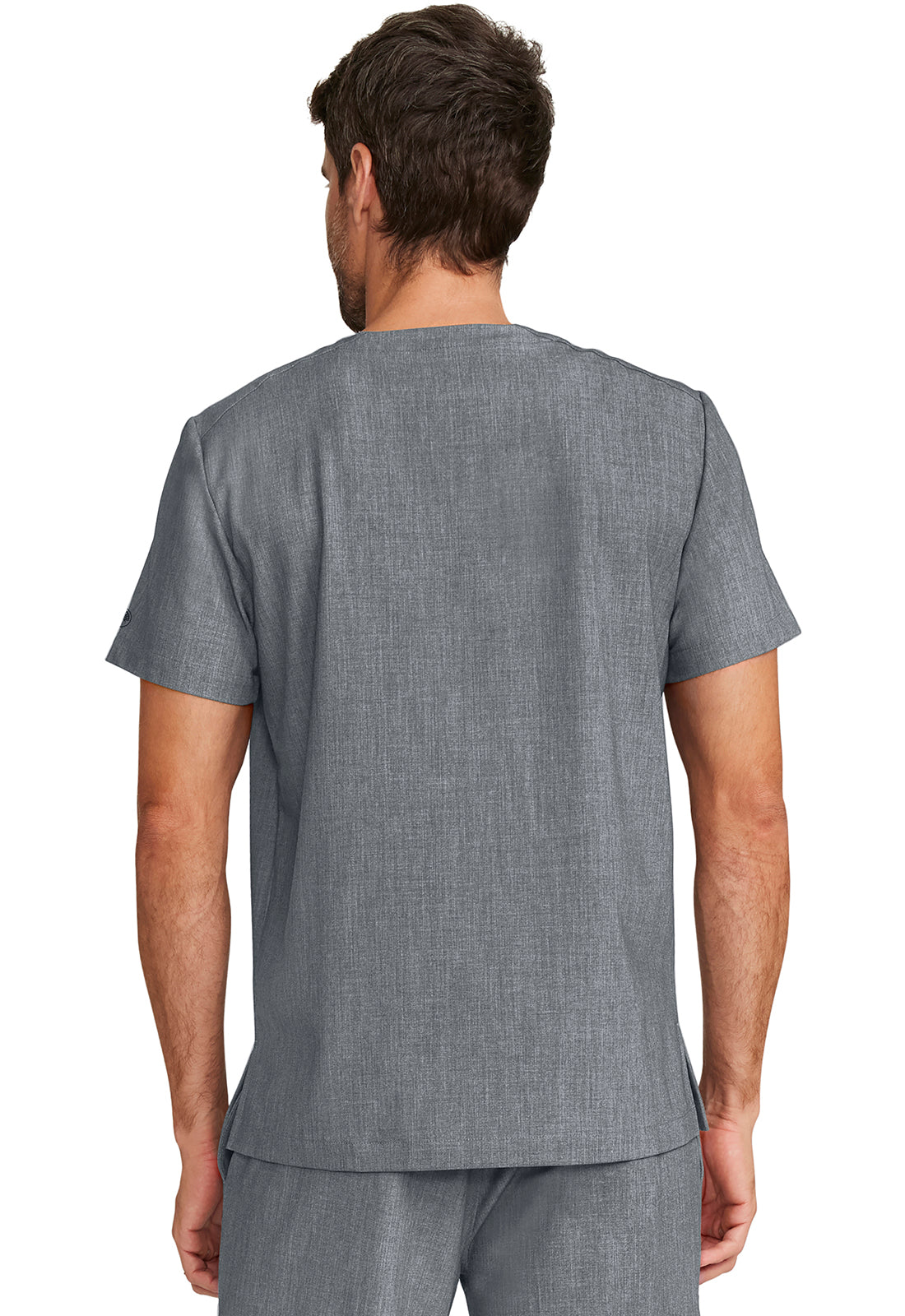 Healing Hands 1-Pocket V-Neck Scrub Top Men's  8