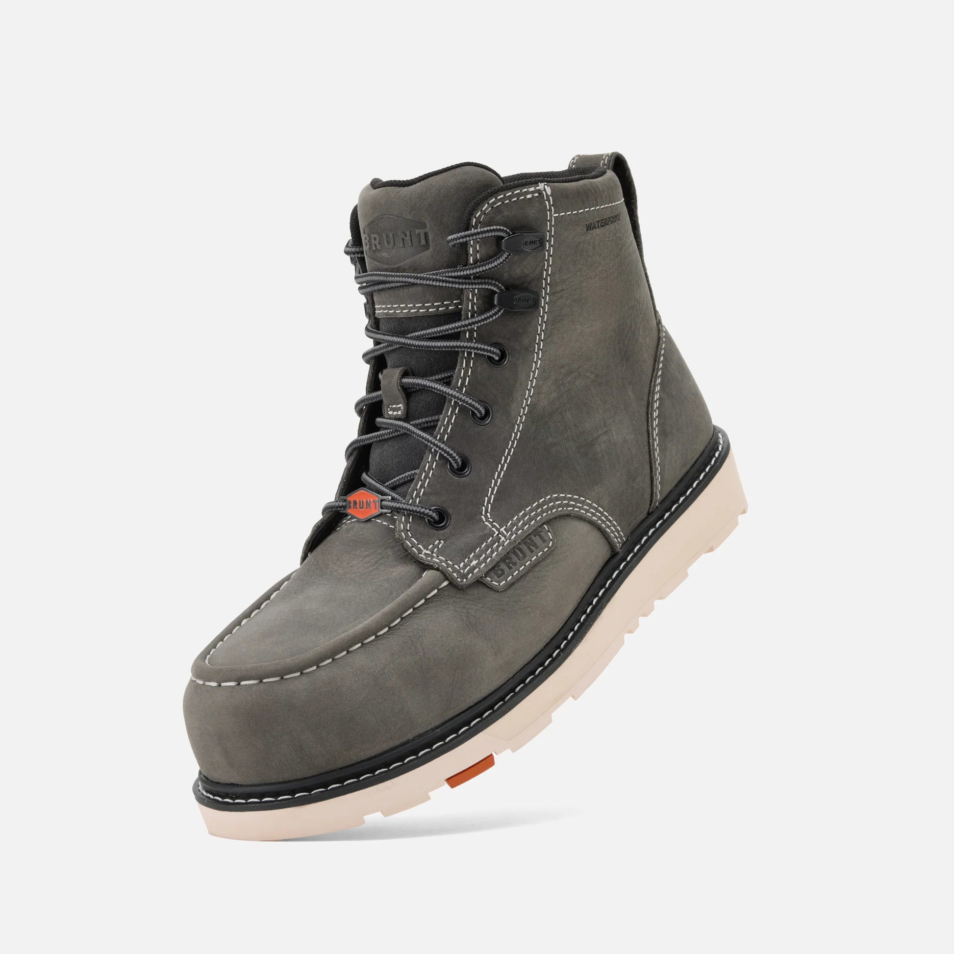 Brunt The Marin (Soft Toe) 6" Waterproof Moc Toe Work Boot Men's (LIMITED EDITION) 5