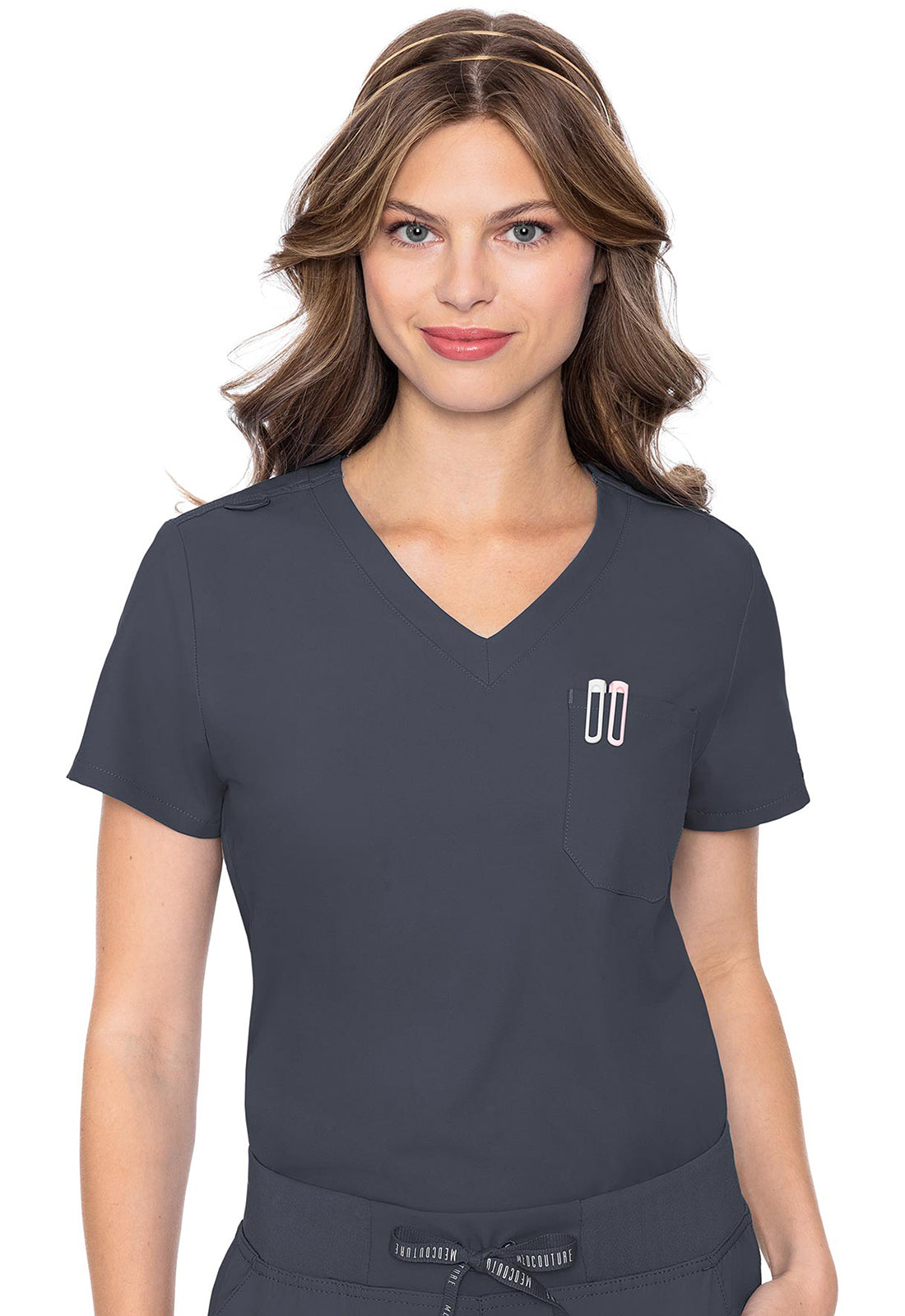 Med Couture One Pocket Tuck-In Top Women's  13