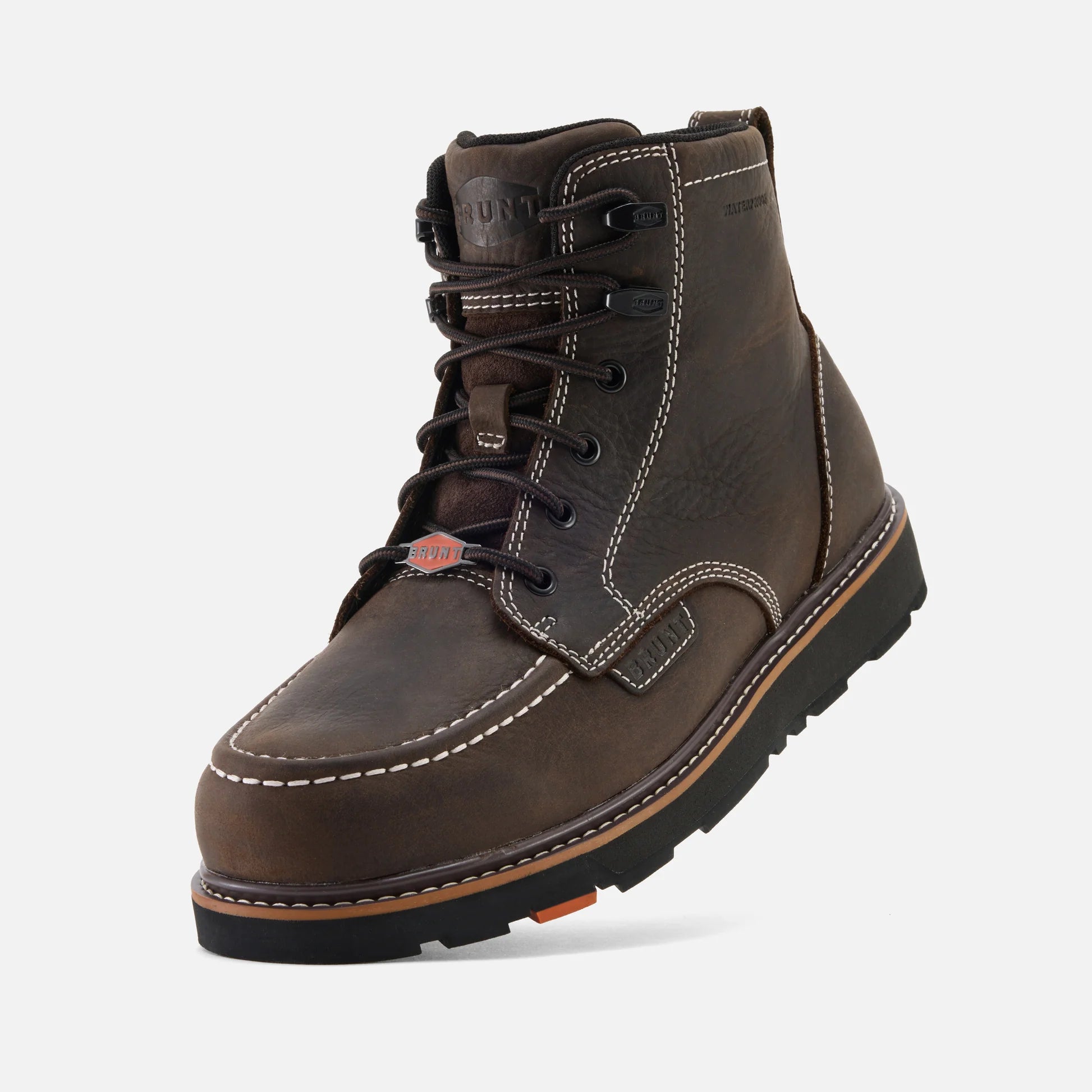 Brunt The Marin (Soft Toe) 6" Waterproof Moc Toe Work Boot Men's   11