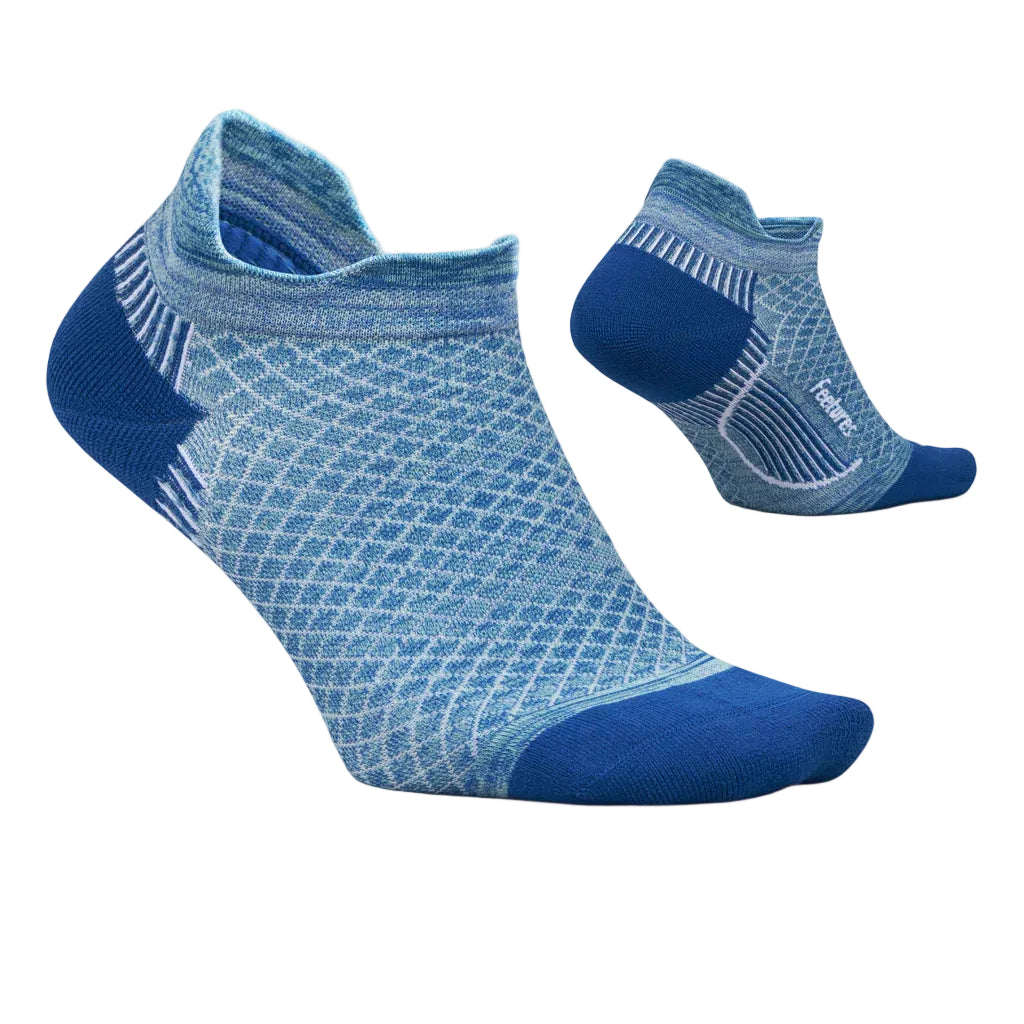 Feetures Plantar Fasciitis Relief Sock Light Cushion No Show Tab  10