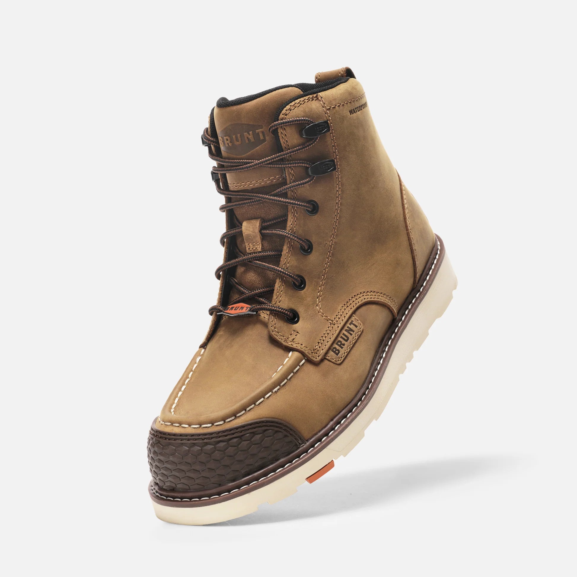 Brunt The Marin 6" BRUNT Toe Waterproof (Soft Toe) Men's  5