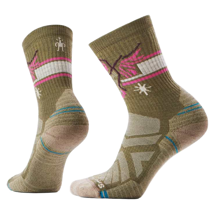 Smartwool Hike Hoo Who Crew Socks Women's  
