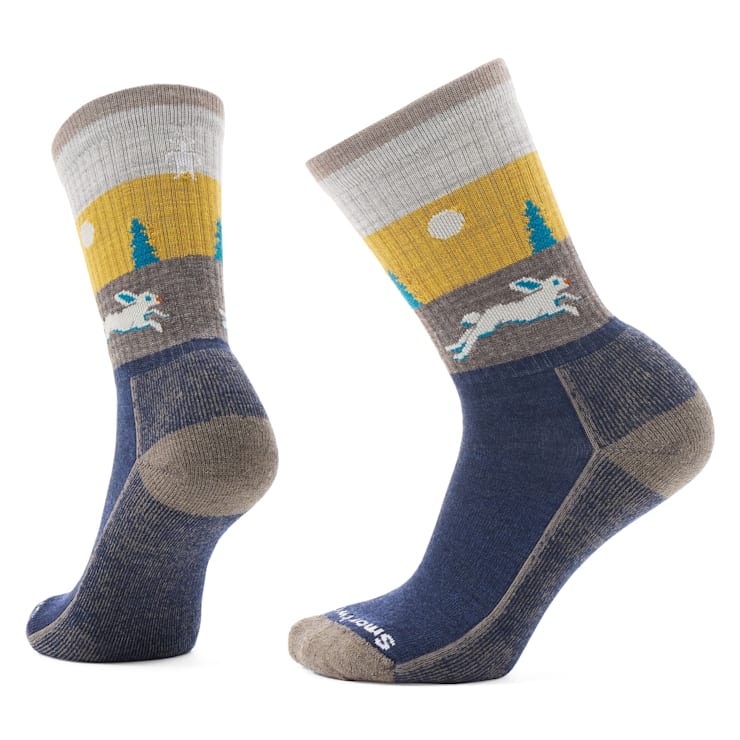 Smartwool Everyday Hare Chase Crew Socks  1