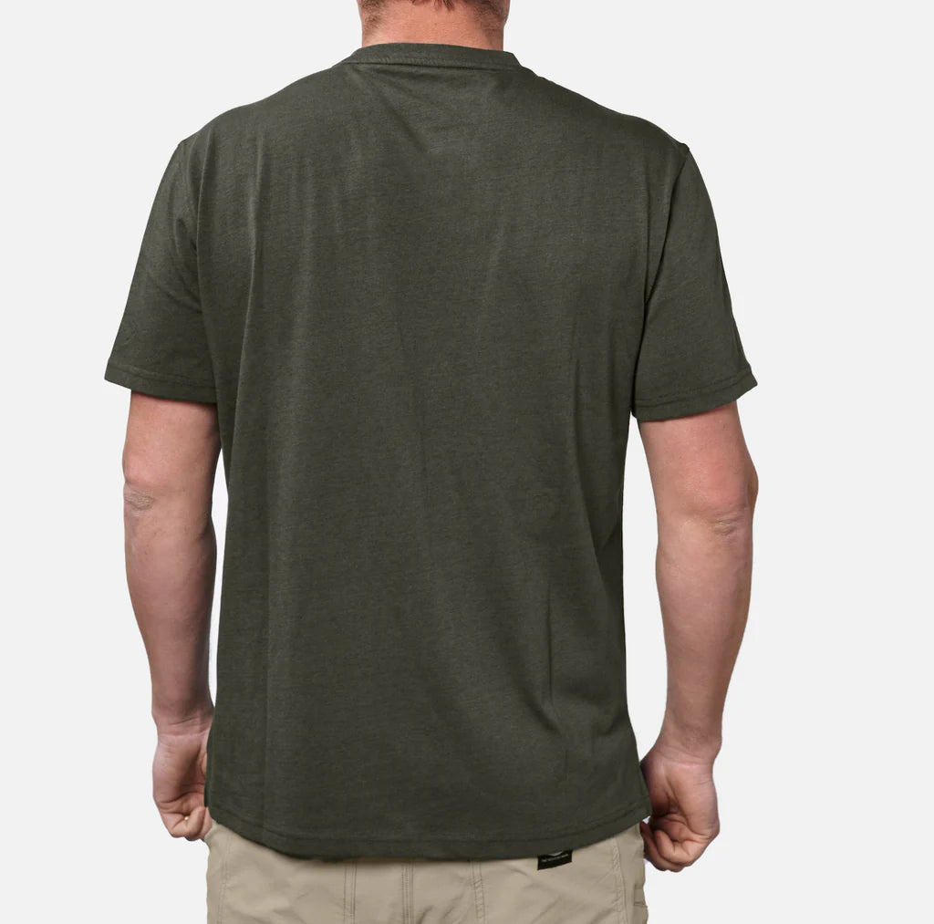 Brunt Short Sleeve Pocket T-Shirt High Quality Tee Men's  8