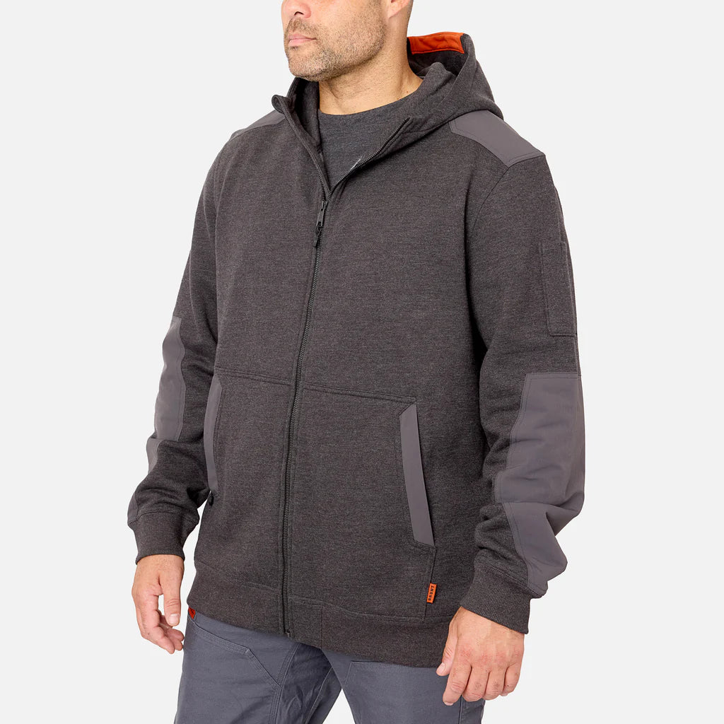 Brunt The Shevlin HD Full Zip Water Resistant Heavy Duty Work Hoodie Men's  2