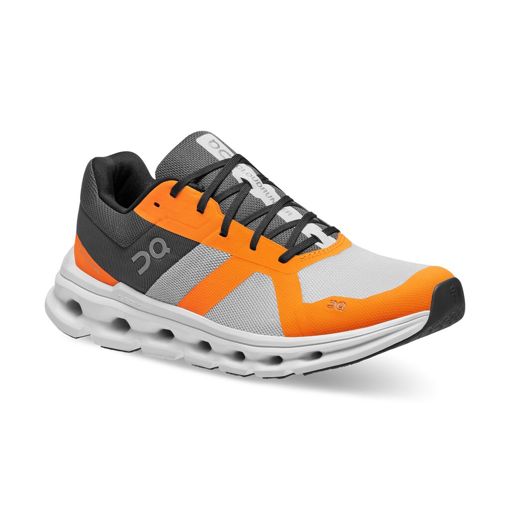 Men's On-Running Cloudrunner Color: Frost | Tumeric