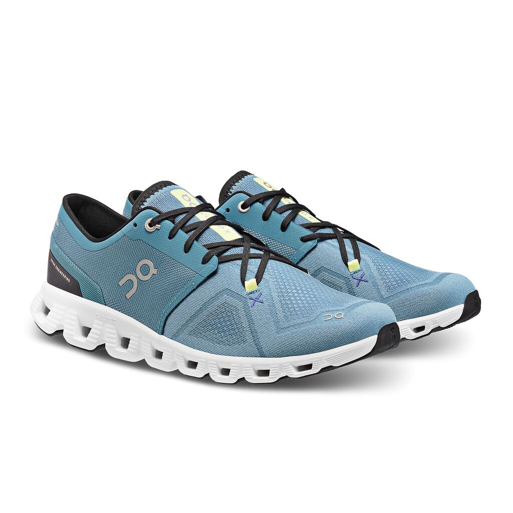 Men's On-Running Cloud X 3 Color: Pewter | White 