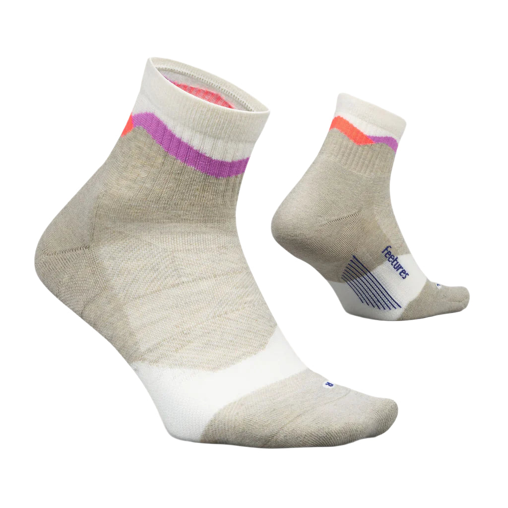 Feetures Trail Max Cushion Quarter 2