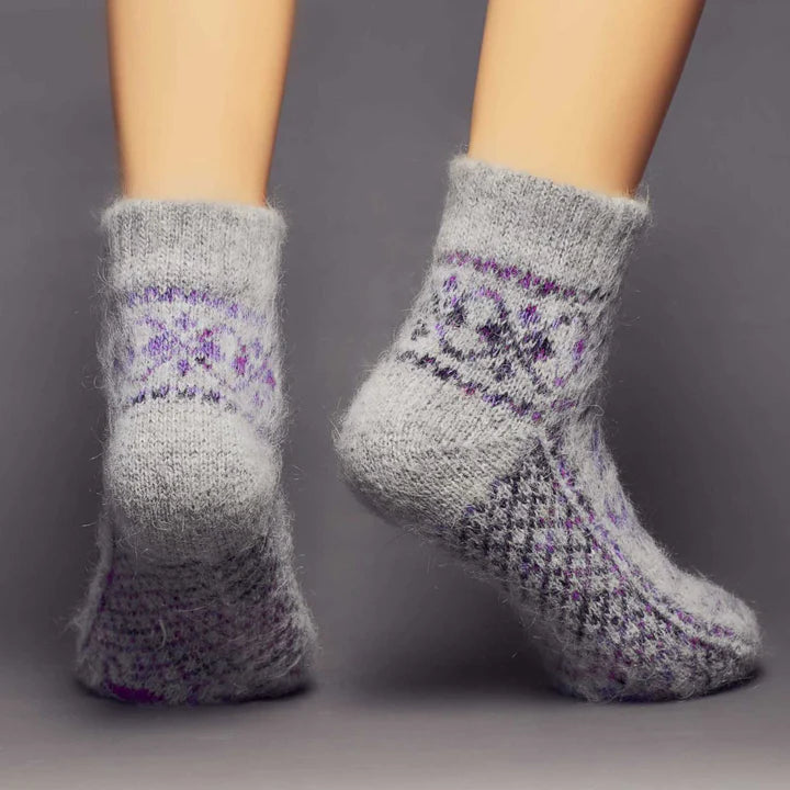 Siberia Spirit Goat Wool Low-Cut Socks Unisex  7