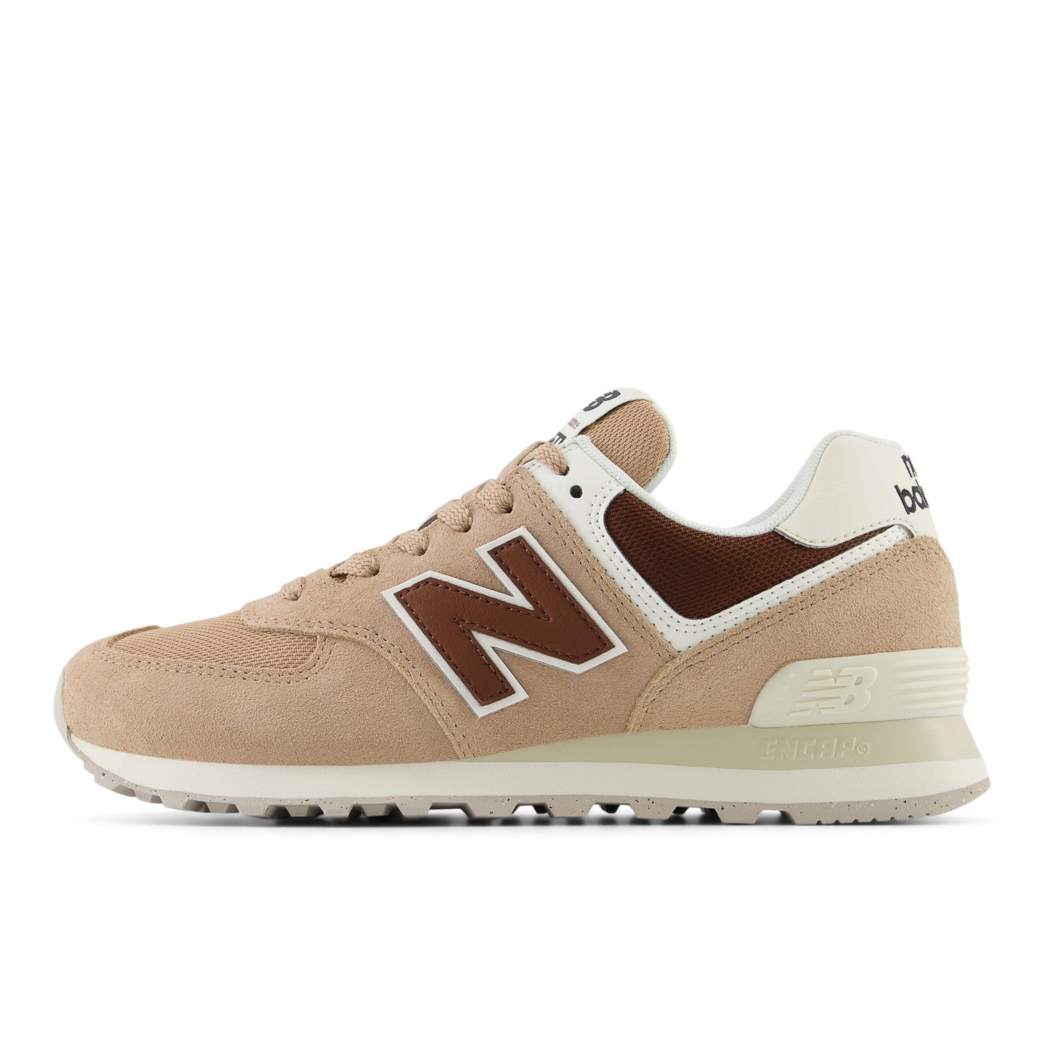 New Balance 574 Women s Flat Taupe Rich Oak 8.5 B