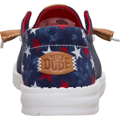Hey Dude Wendy Americana Stars Women's  7