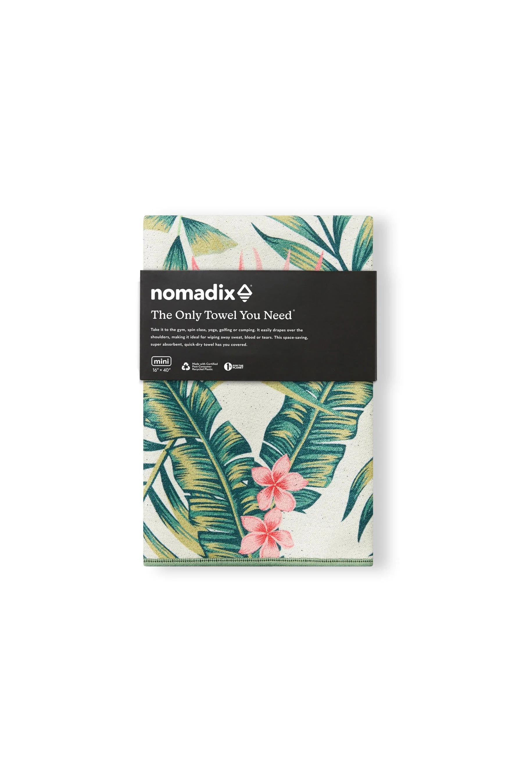 Nomadix Mini Towel Color: Palms Pink