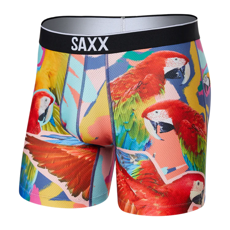 Saxx Ultra Boxer Brief-Coast Life Navy - Uplift Intimate Apparel