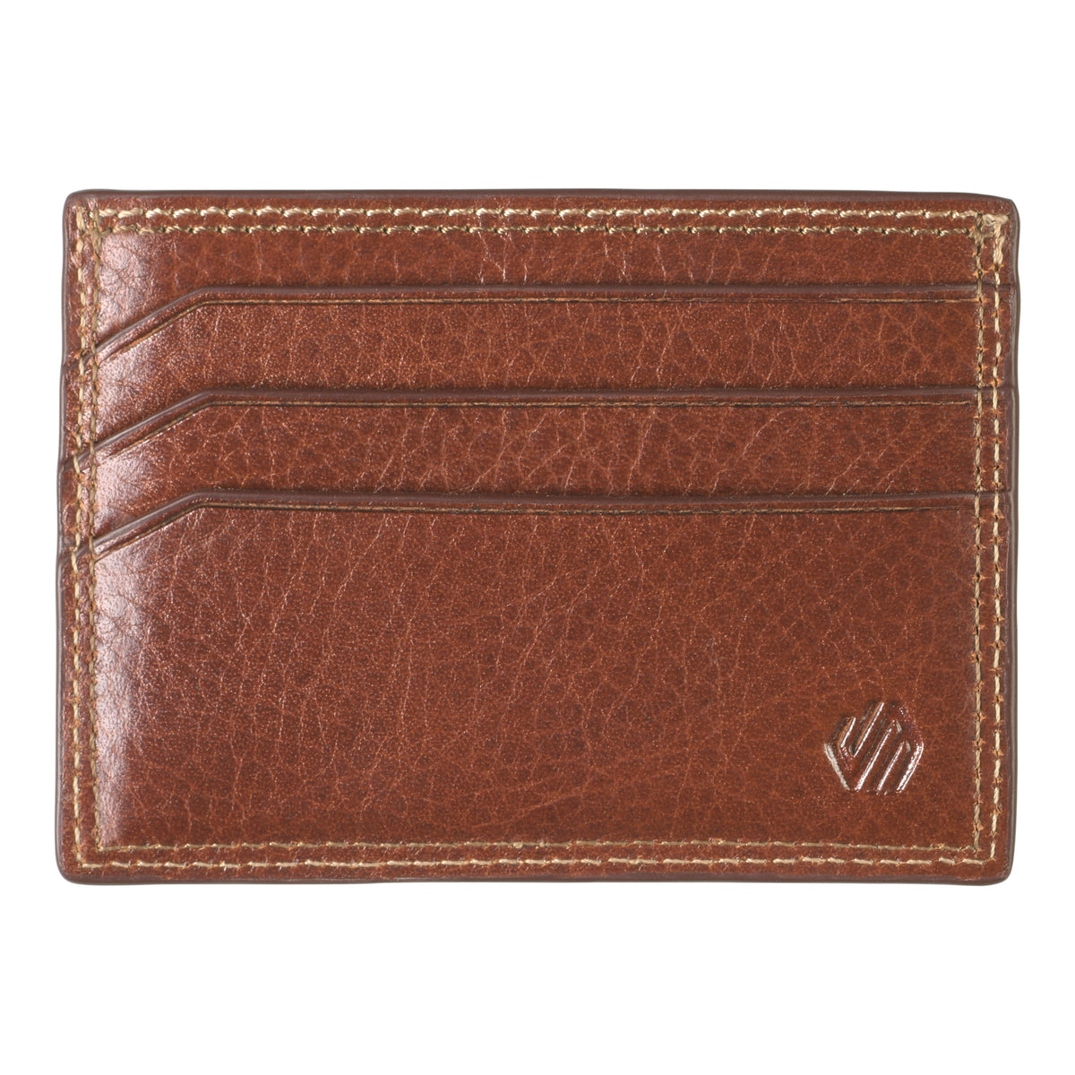 Johnston & Murphy Double Contrast Stitch Weekender Card Wallet  1