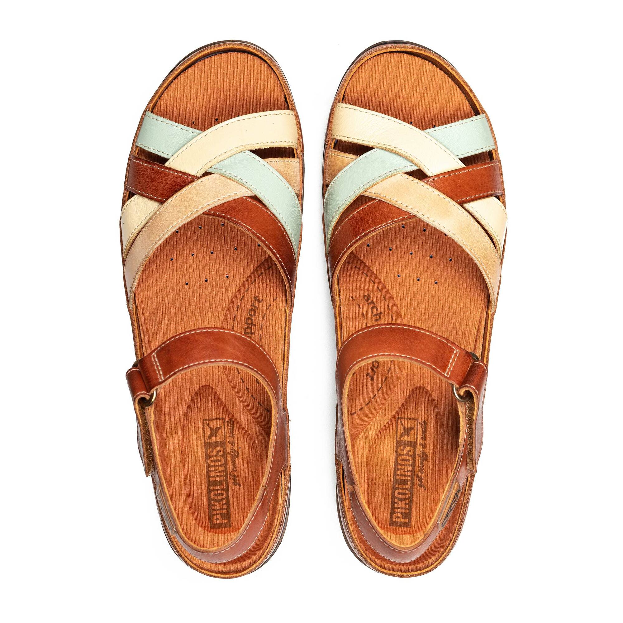 Pikolinos Granada Sandals with Multicolor Straps Women's