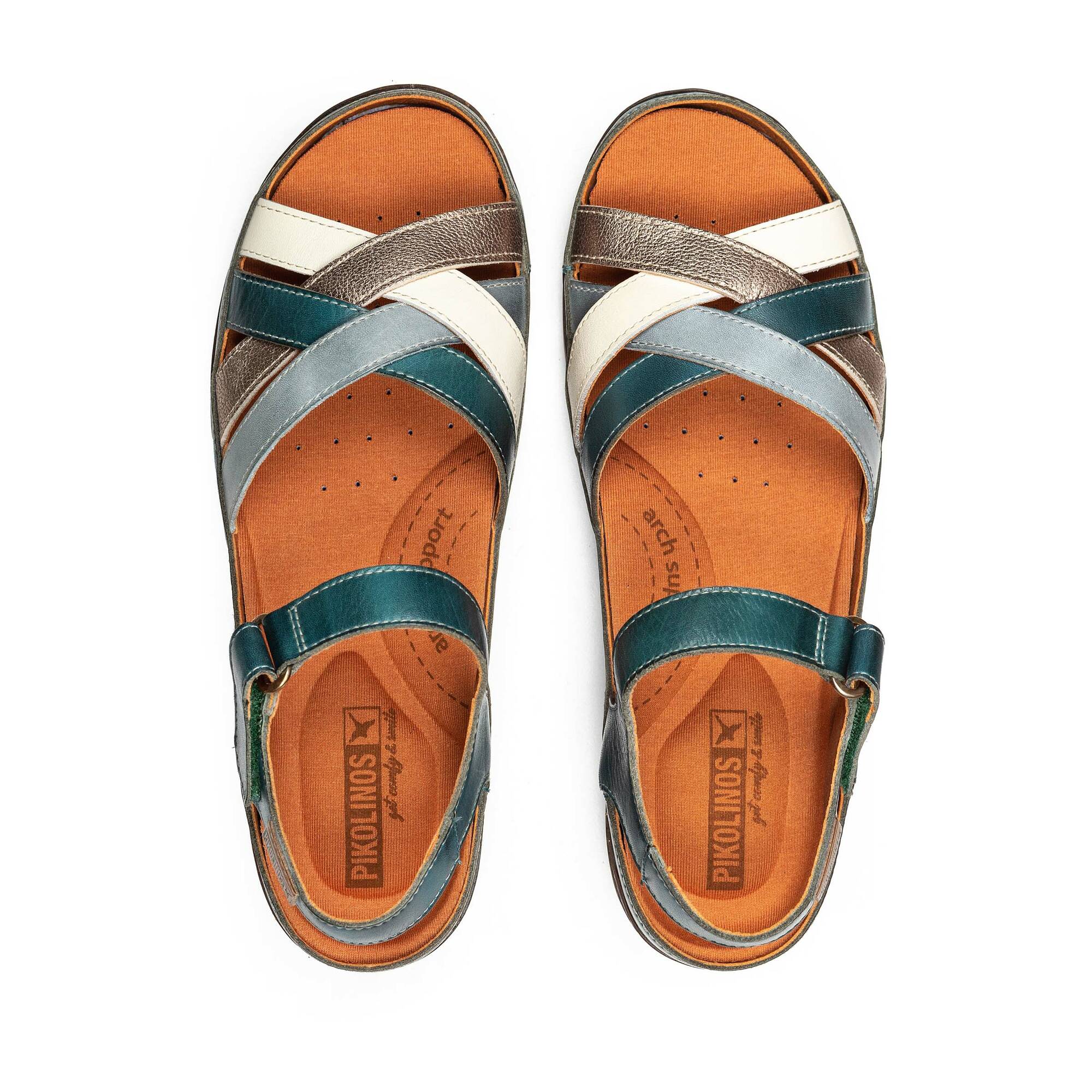Pikolinos Granada Sandals with Multicolor Straps Women's