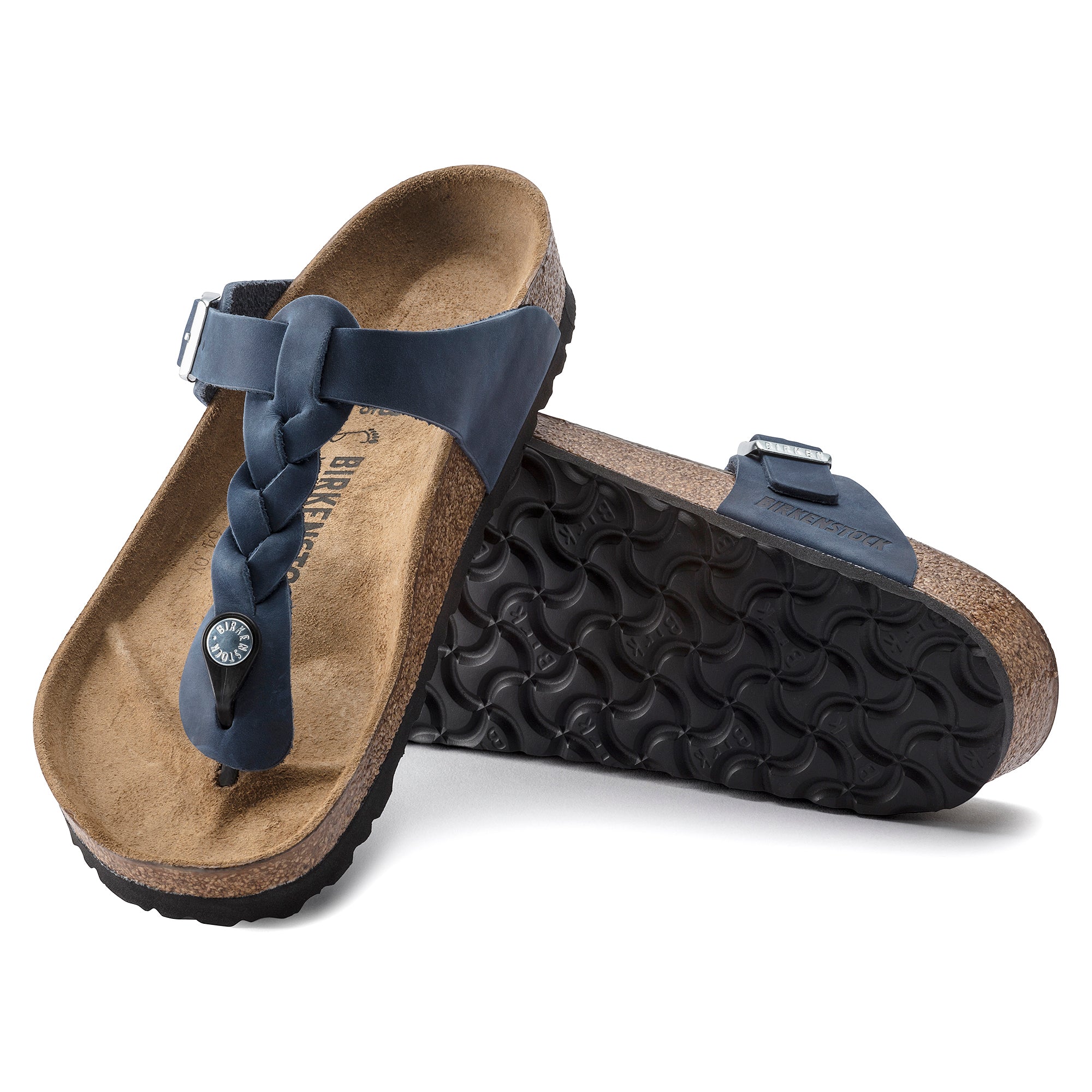 Birkenstock Gizeh Braided Oiled Leather Women's