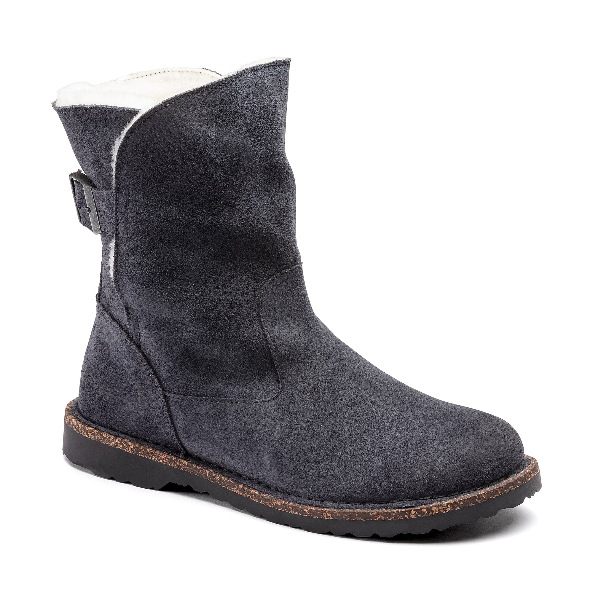 Birkenstock Uppsala Shearling Suede Leather Boots Women's
