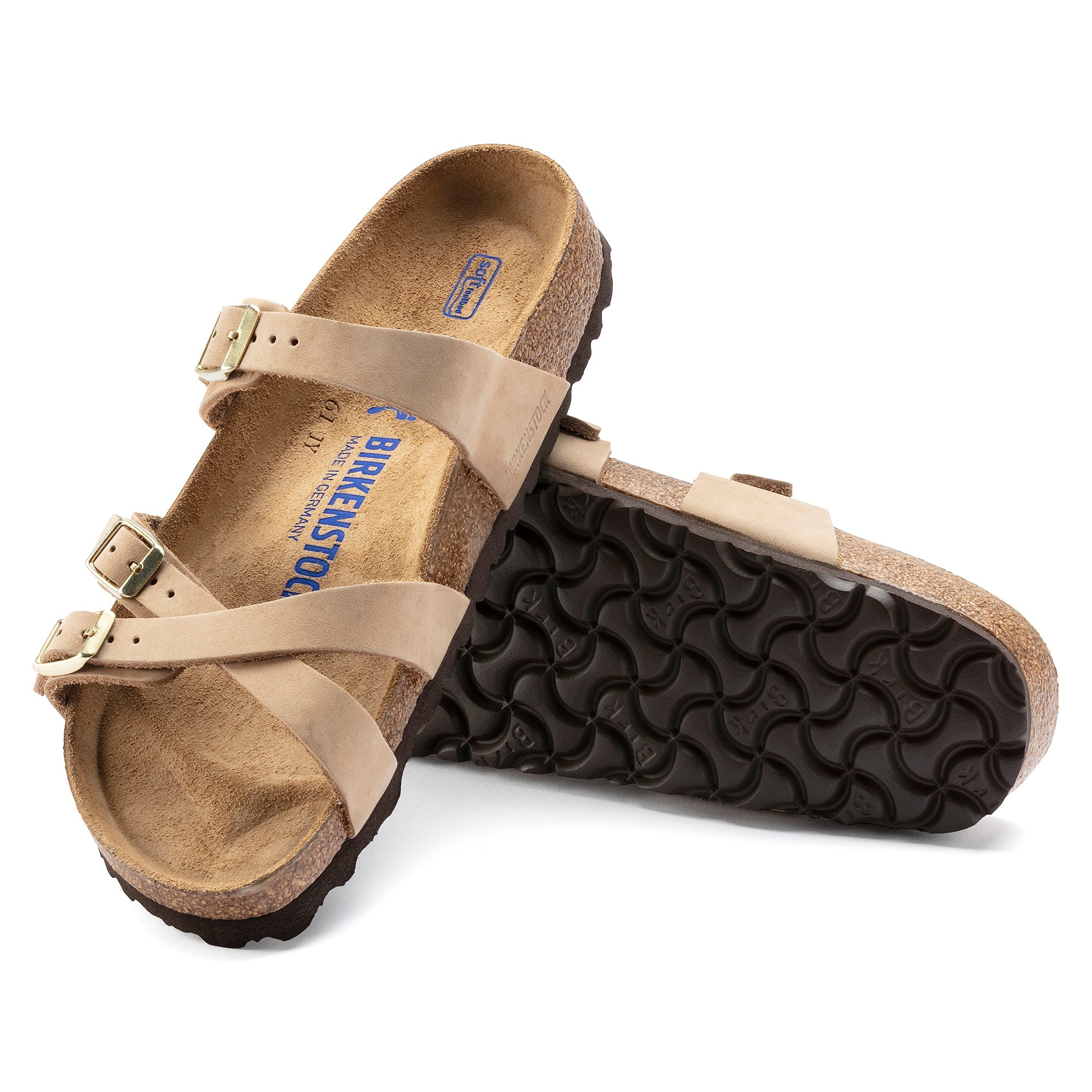 Birkenstock Franca Soft Footbed Nubuck Leather Women's