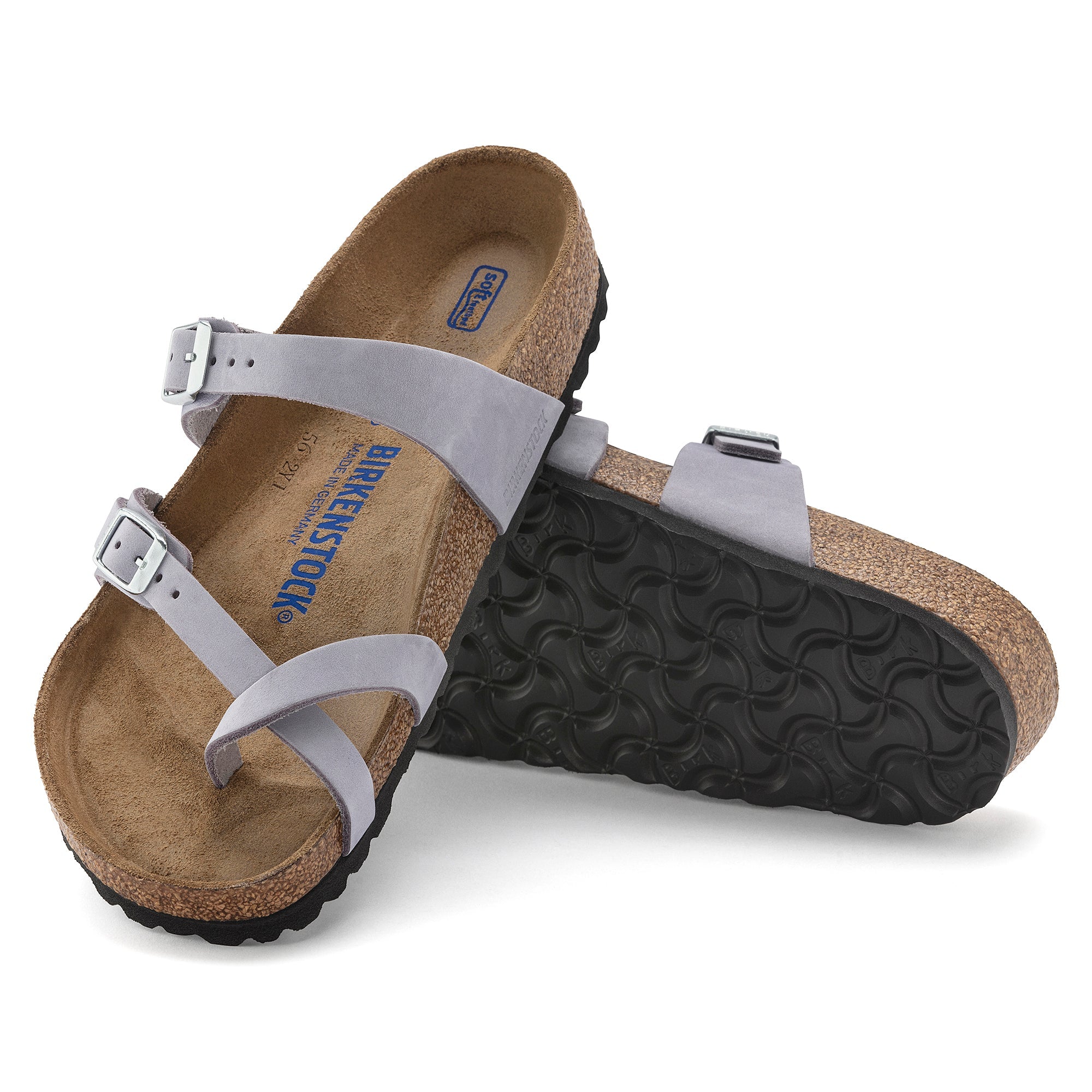 Birkenstock Mayari Soft Footbed Nubuck Leather Women s