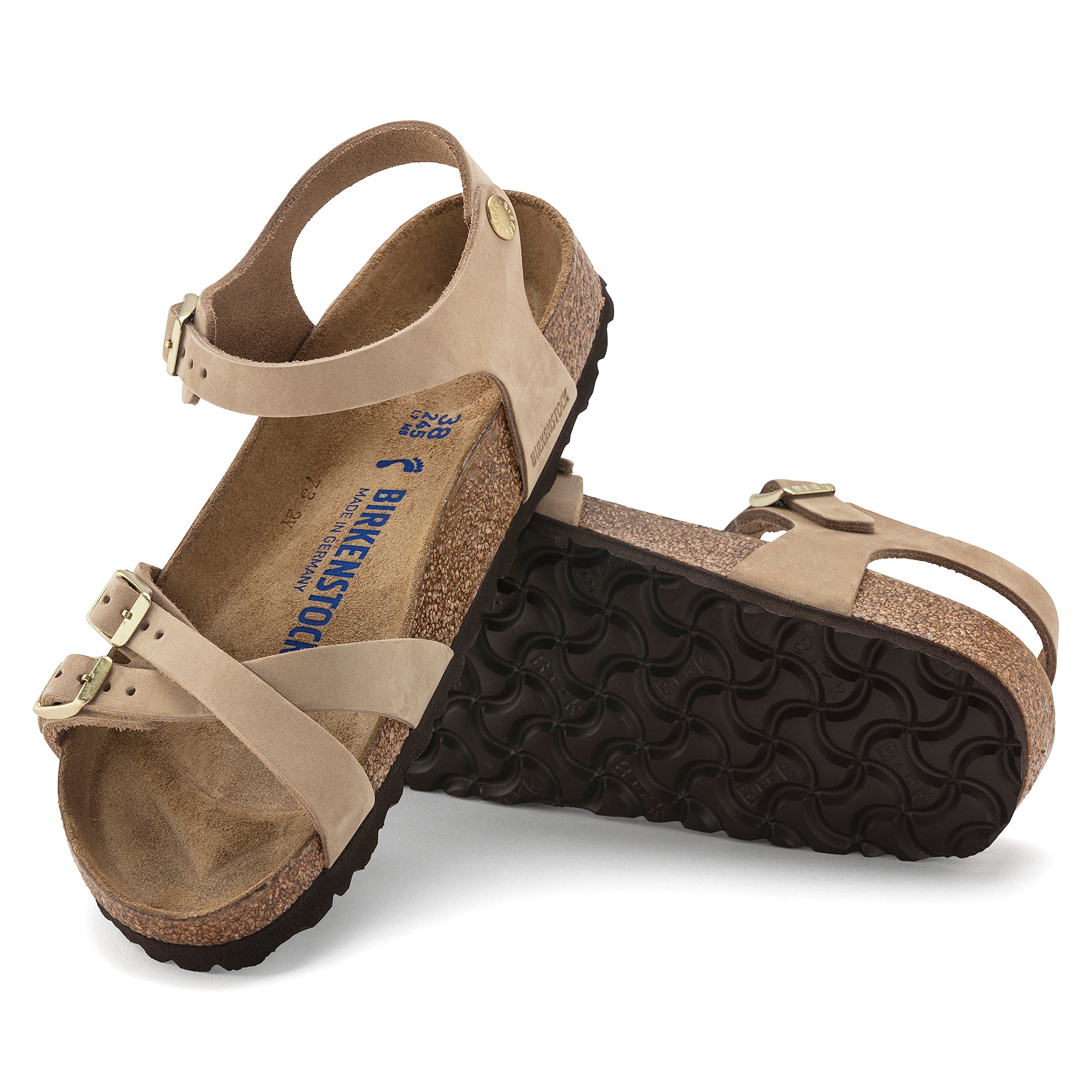 Birkenstock Kumba Soft Footbed Nubuck Leather Women's