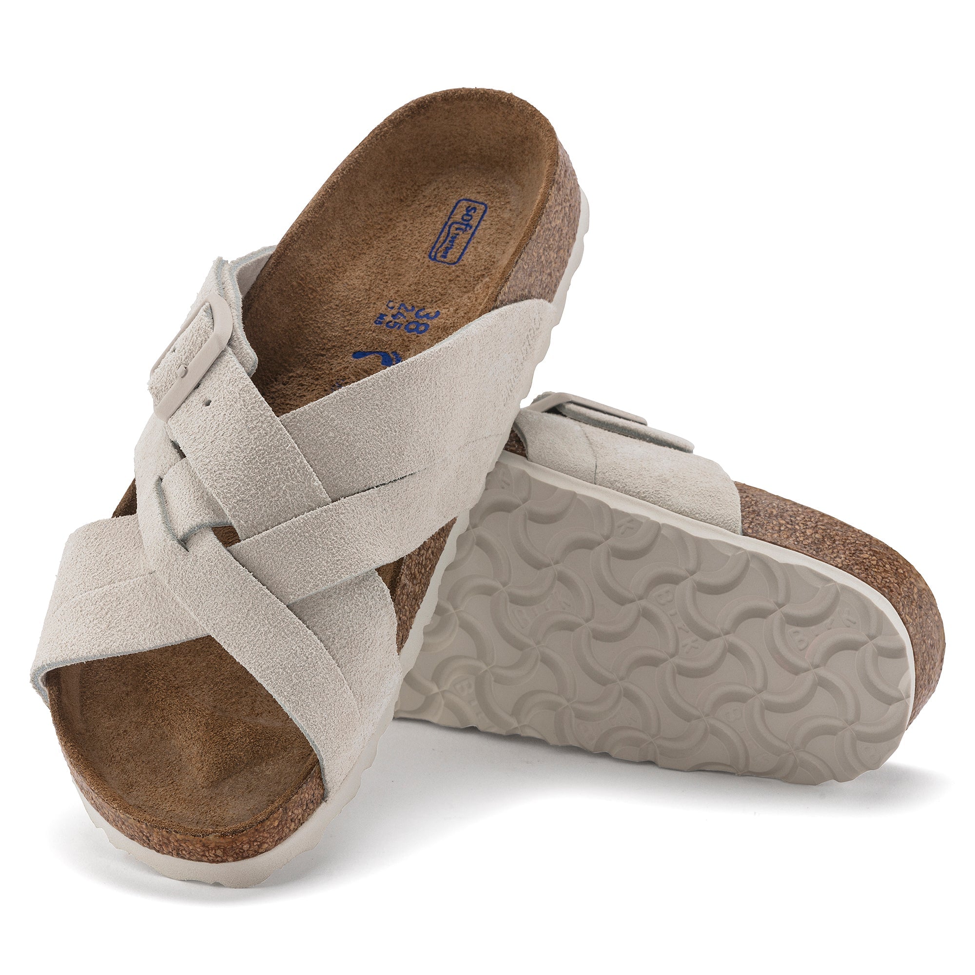 Birkenstock Lugano Soft Footbed Suede Leather Women's