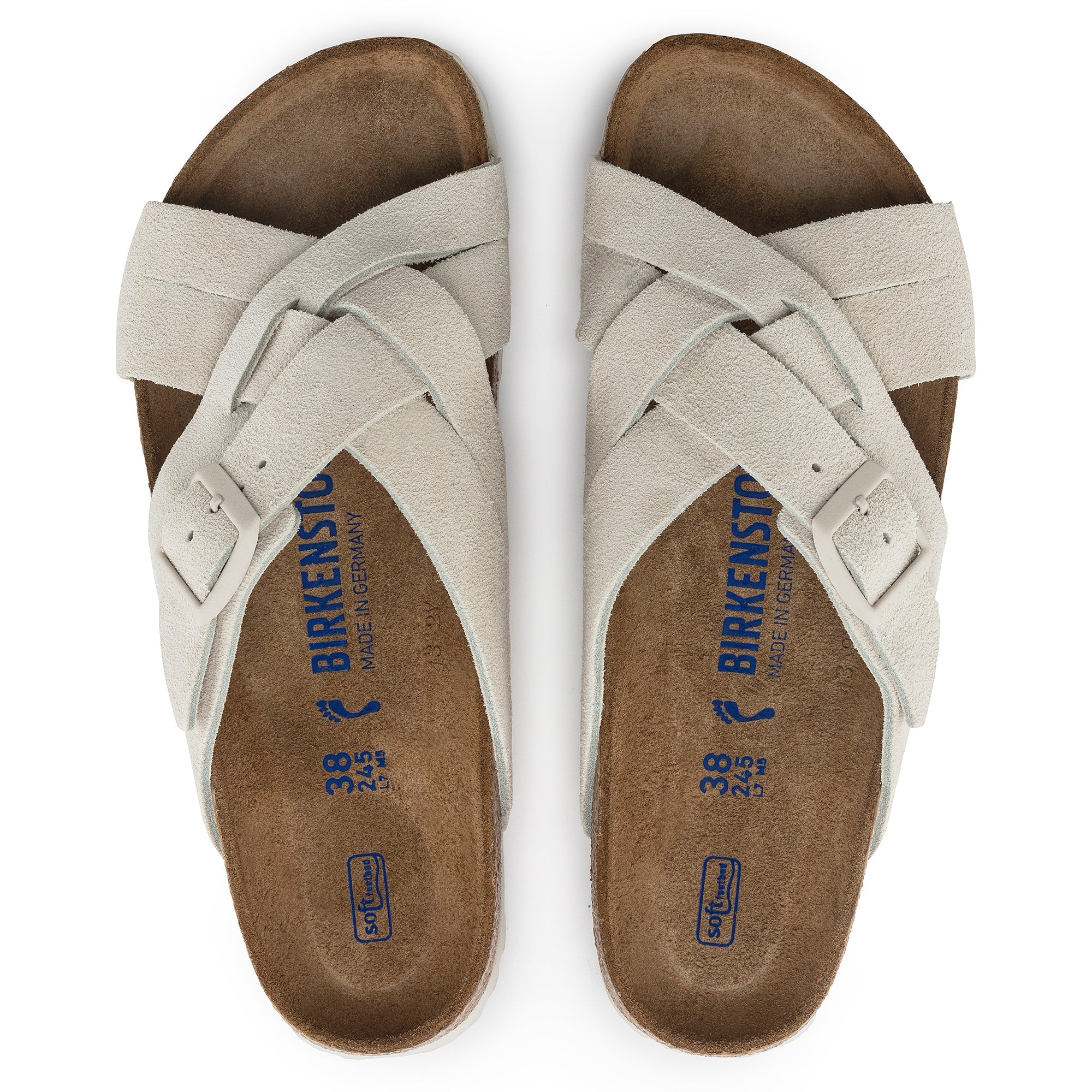 Birkenstock Lugano Soft Footbed Suede Leather Women's