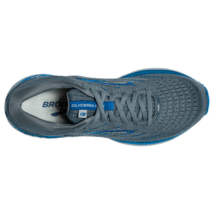 Men's Brooks Glycerin GTS 19 Quarry / Grey / Dark Blue