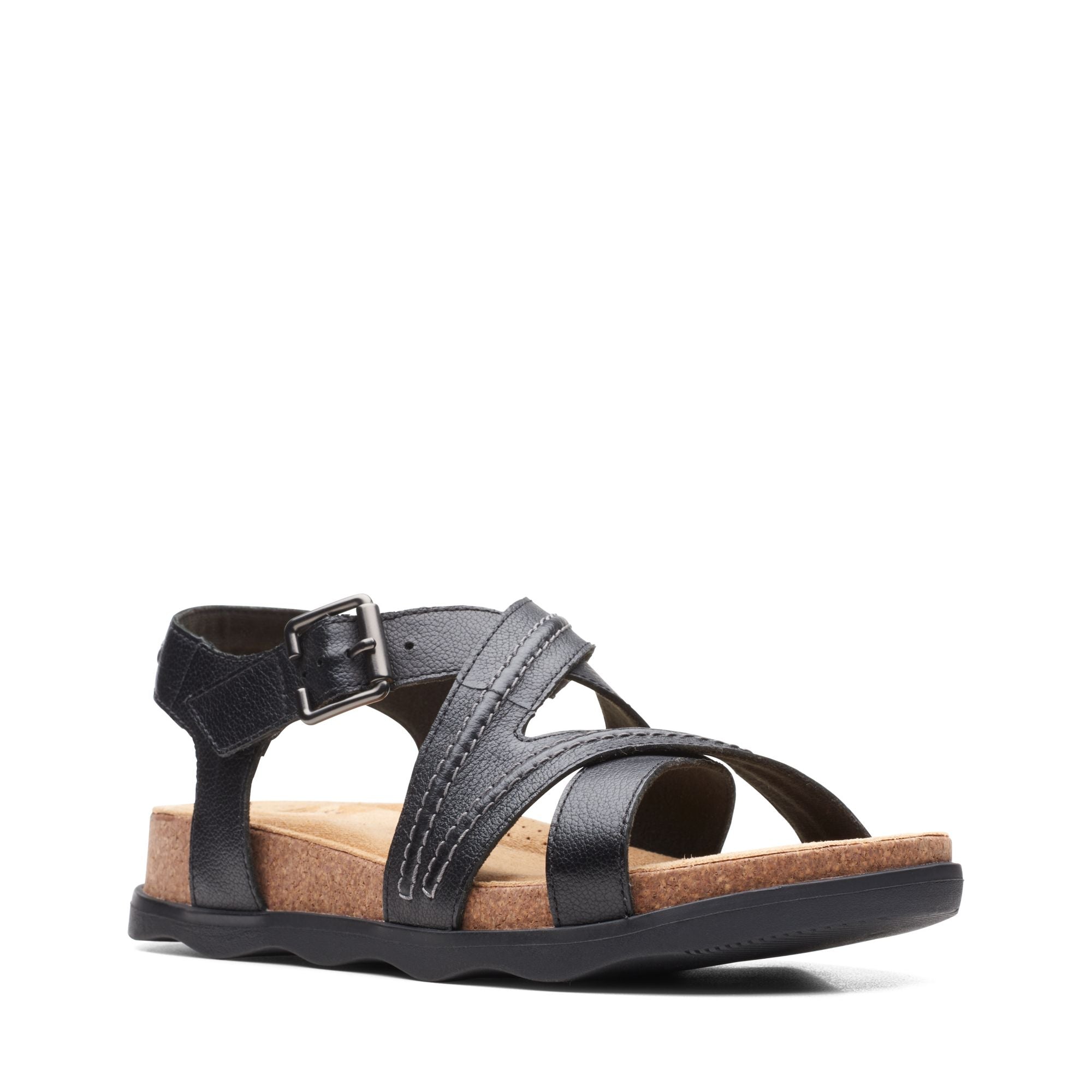 Women's Clarks Brynn Ave Color: Black Leather